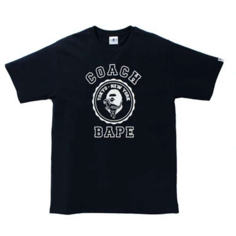 Jual BAPE X Coach College T-shirt di 