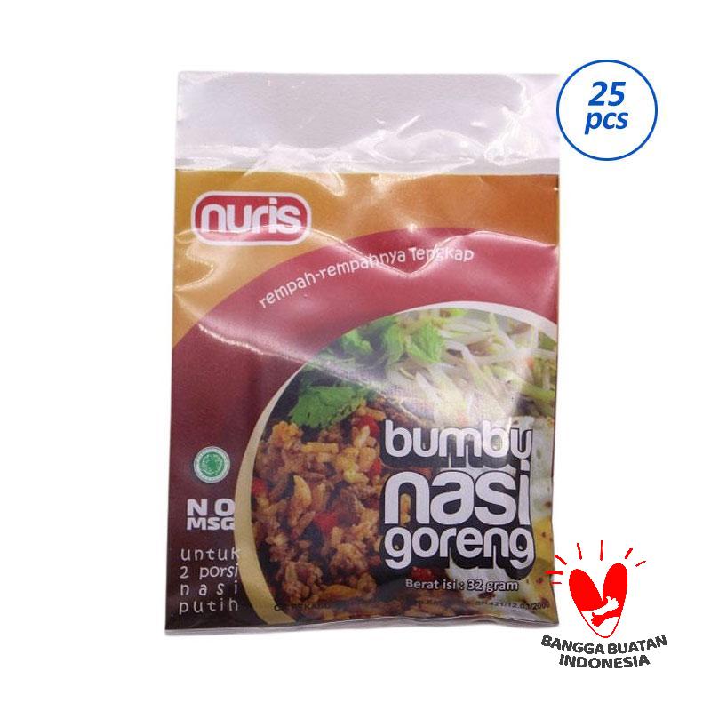Jual Nurisfood Bumbu Nasi Goreng 32 G 25 Pcs Online November 2020 Blibli Com