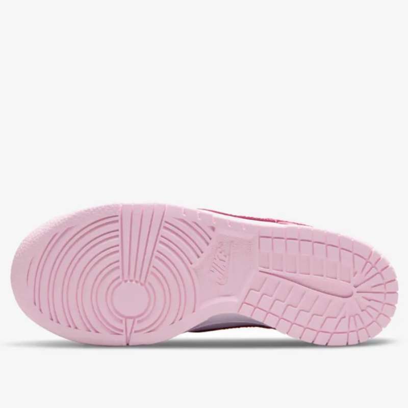 pink foam dunk low