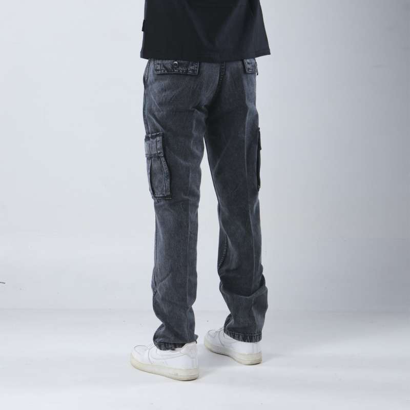 Promo Superego Celana Cargo Pants Pria Jeans Reguler Loose Fit