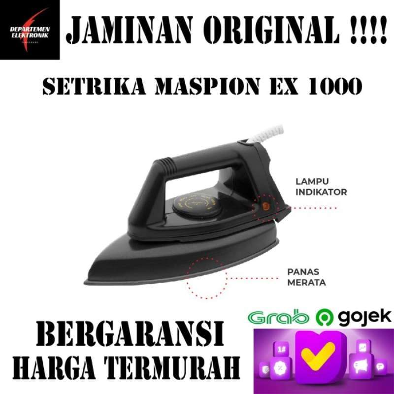 Jual Setrika Maspion Ex 1000 Di Seller Departemen Elektronik Kota Tangerang Banten Blibli