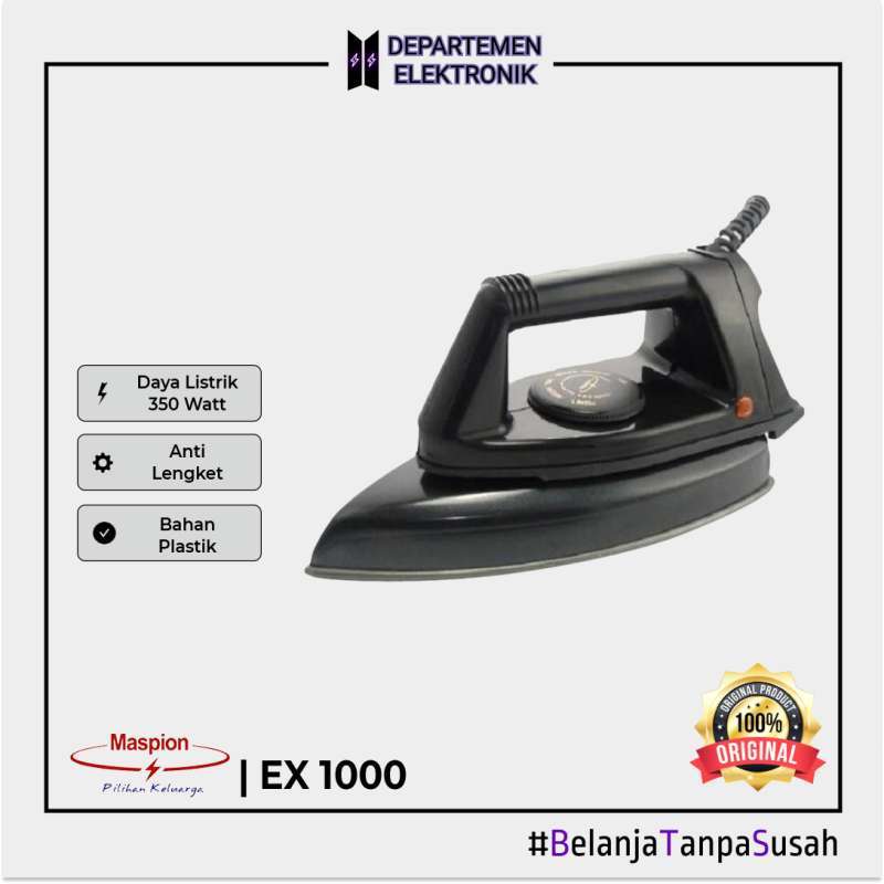 Promo Setrika Maspion Ex 1000 Di Seller Departemen Elektronik Official Store Kota Tangerang Banten Blibli Promo Setrika Maspion Ex 1000 Di Seller Departemen Elektronik Official Store Kota Tangerang Banten Blibli