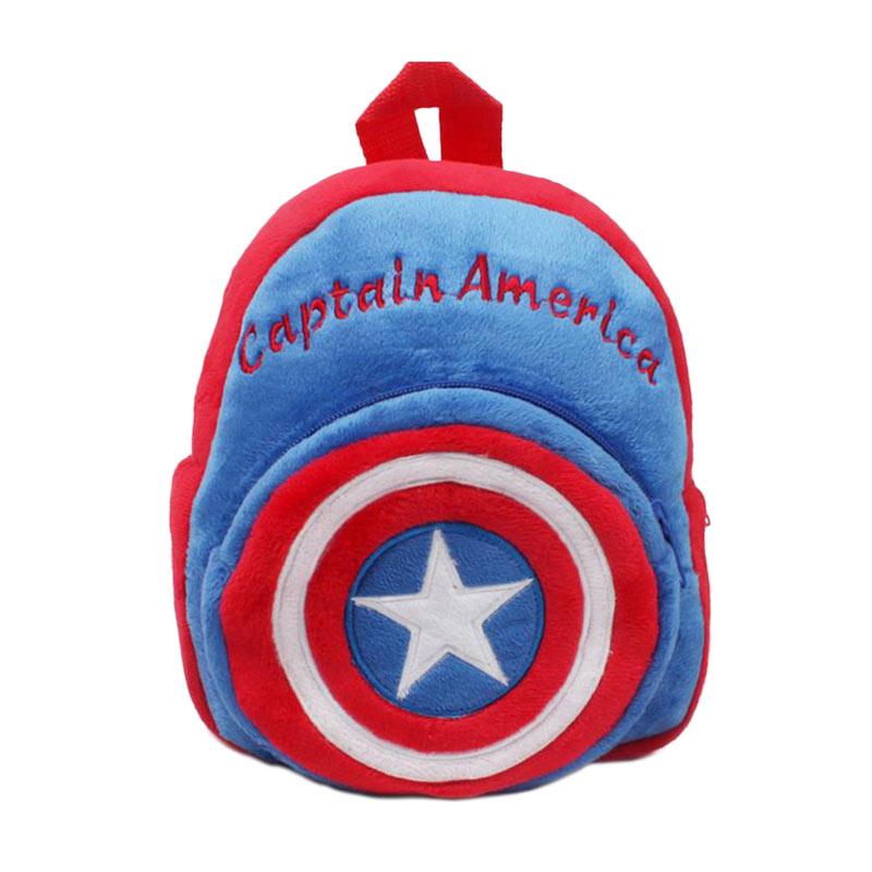 Celengan Tabungan Kaleng Karakter Hero Captain America Daftar Source · TWD Karakter Kartun Captain America Tas Sekolah Anak Blue
