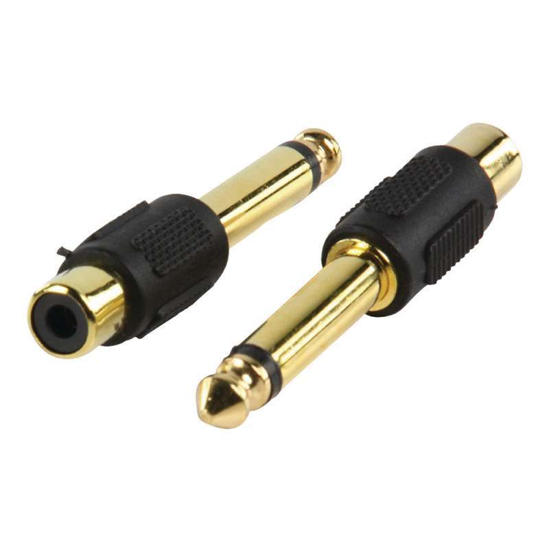 RCA Phono Female Socket Audio Adapter 
