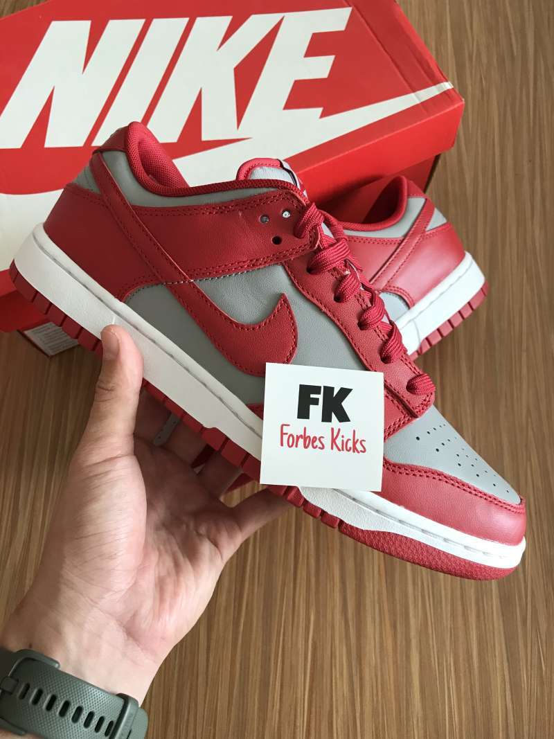 Dunk Low Retro UNLV Varsity Red Medium Grey || free 99 black white  university blue red