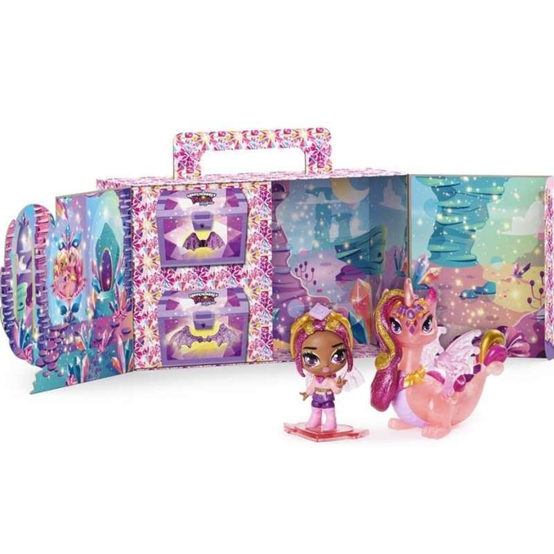 Crystal Charlotte Pixie and Draggle Glider Set with Mystery Feat Pixies Riders