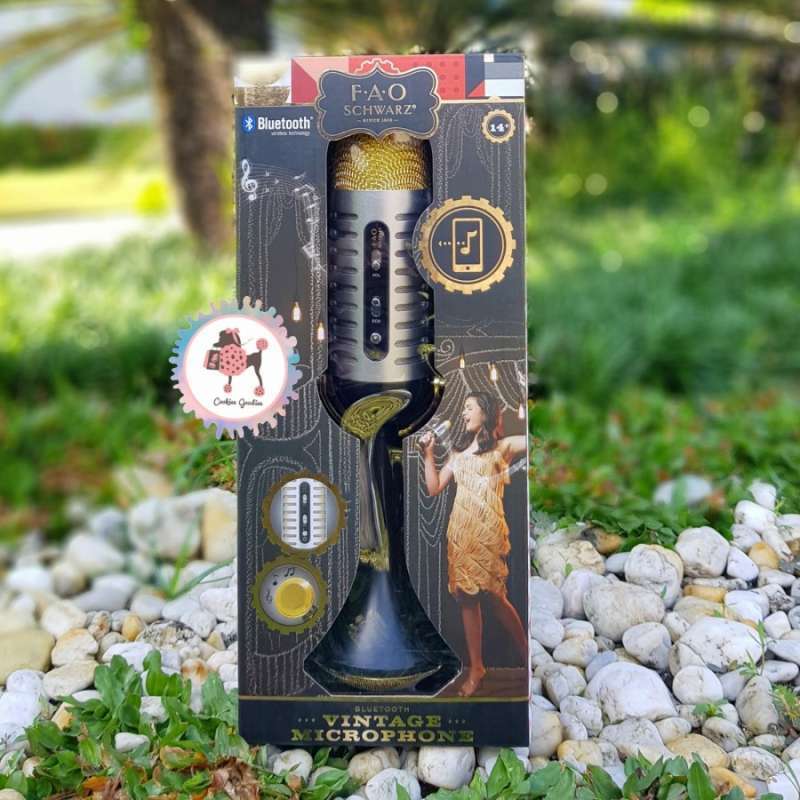 Fao schwarz vintage microphone deals