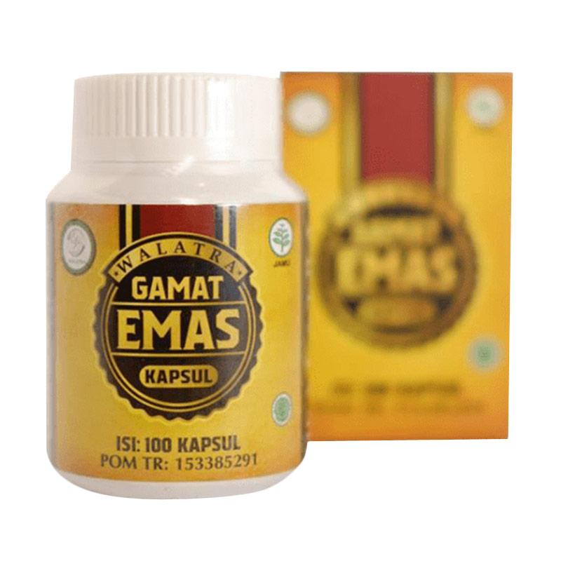 Walatra Gamat Emas Kapsul Suplemen Kesehatan [100% Original]