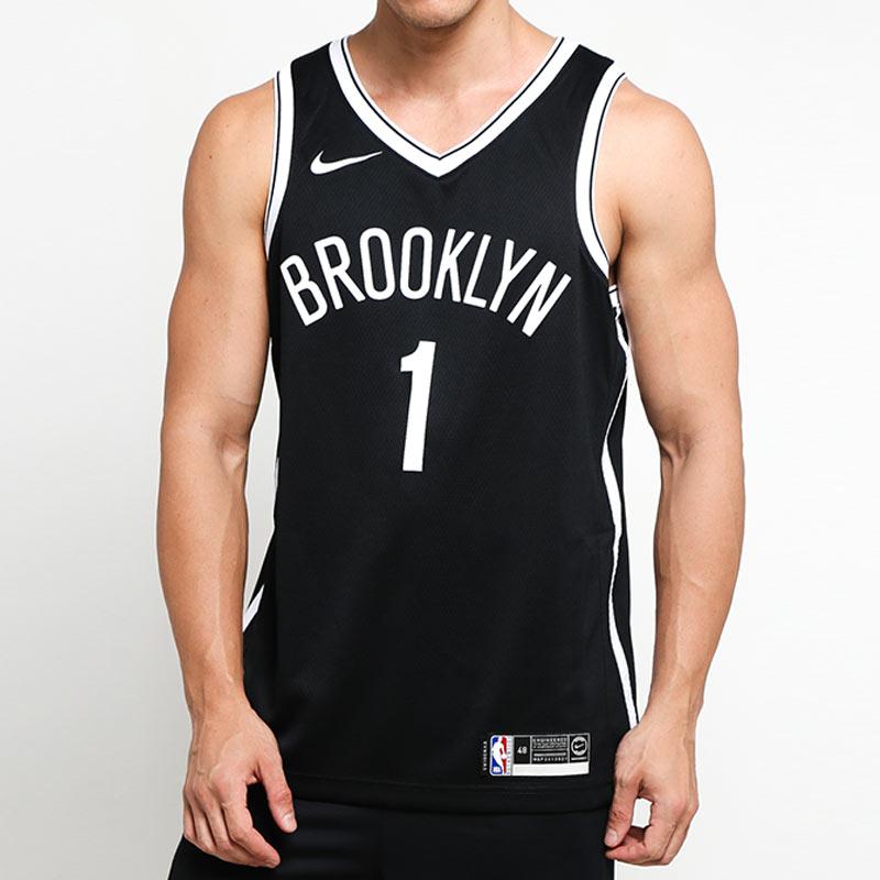 Nike Brooklyn Nets D´Angelo Russell Swingman Road Jersey Black