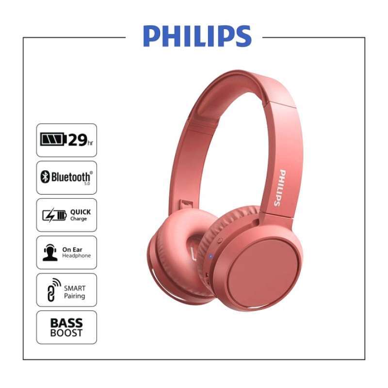 Jual Jual Philips Tah4205 Red On-Ear 