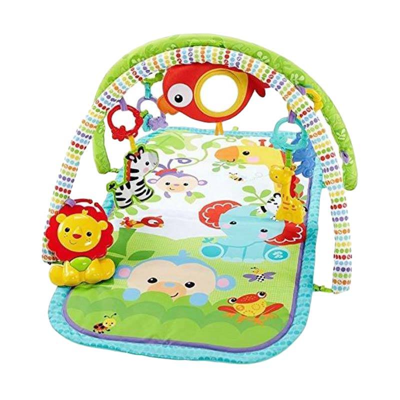 Jual Fisher Price Rainforest Friends 3in1 Musical Gym Baby Playmat Free Fisher Price L L Smart Stages Tablet Mainan Bayi Online September 2020 Blibli Com