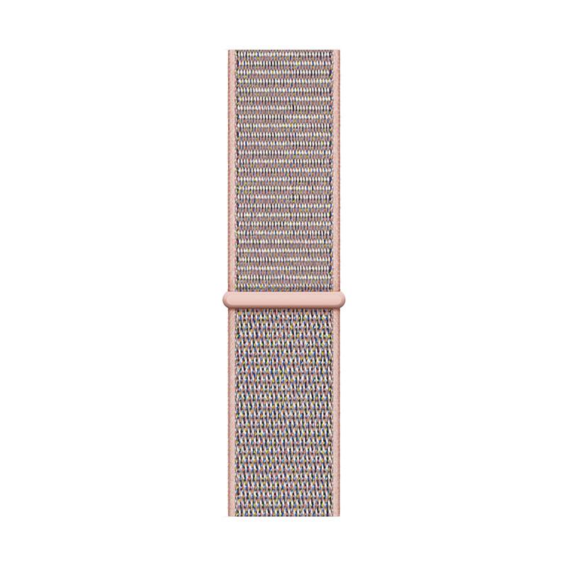 apple watch series 4 40mm gold aluminum case with pink sand sport band