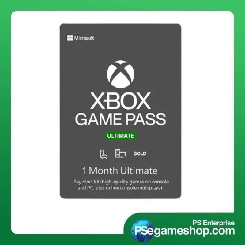 Jual Microsoft Xbox Game Pass Ultimate Month Membership Usa Di