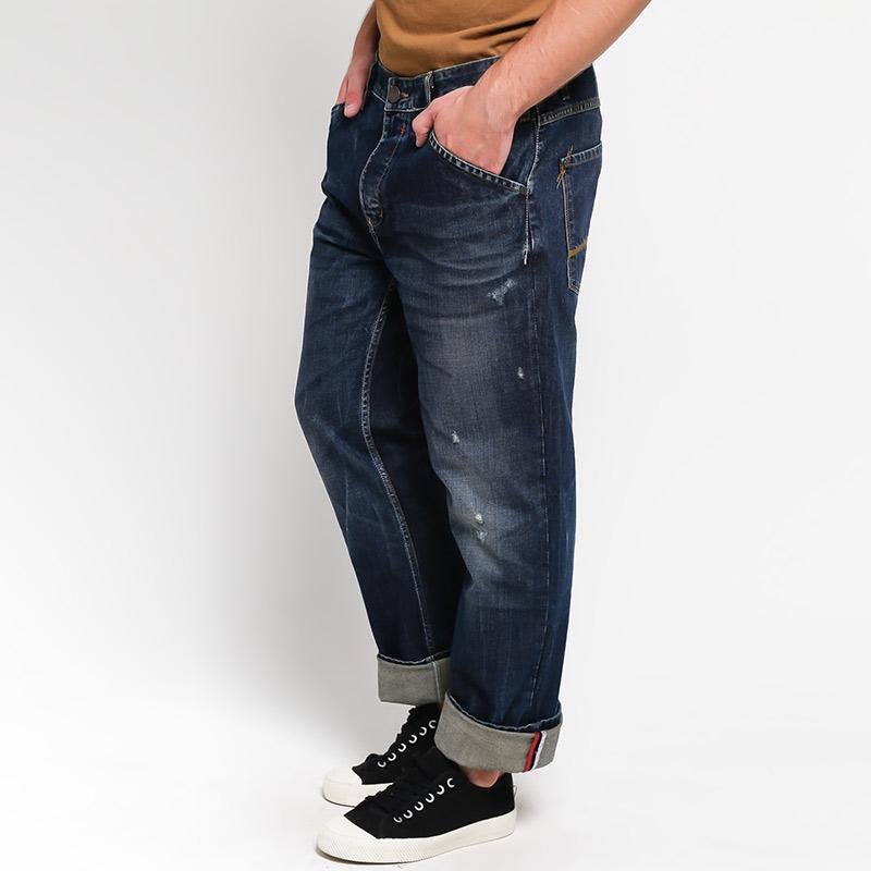Jual Bushido Jeans Straight Cut Indigo Celana Jeans Pria - 31 Dark Blue  [BR003ABLD16] di Seller Bushido Jeans (Expired) - Indonesia | Blibli