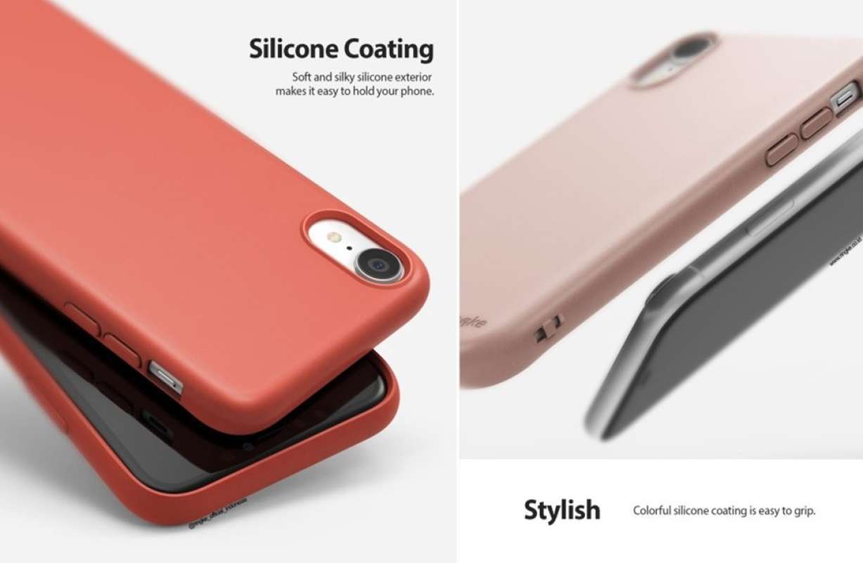 Jual Ringke iPhone Xr Air S Coral Softcase Slim Anti Crack Bump Di