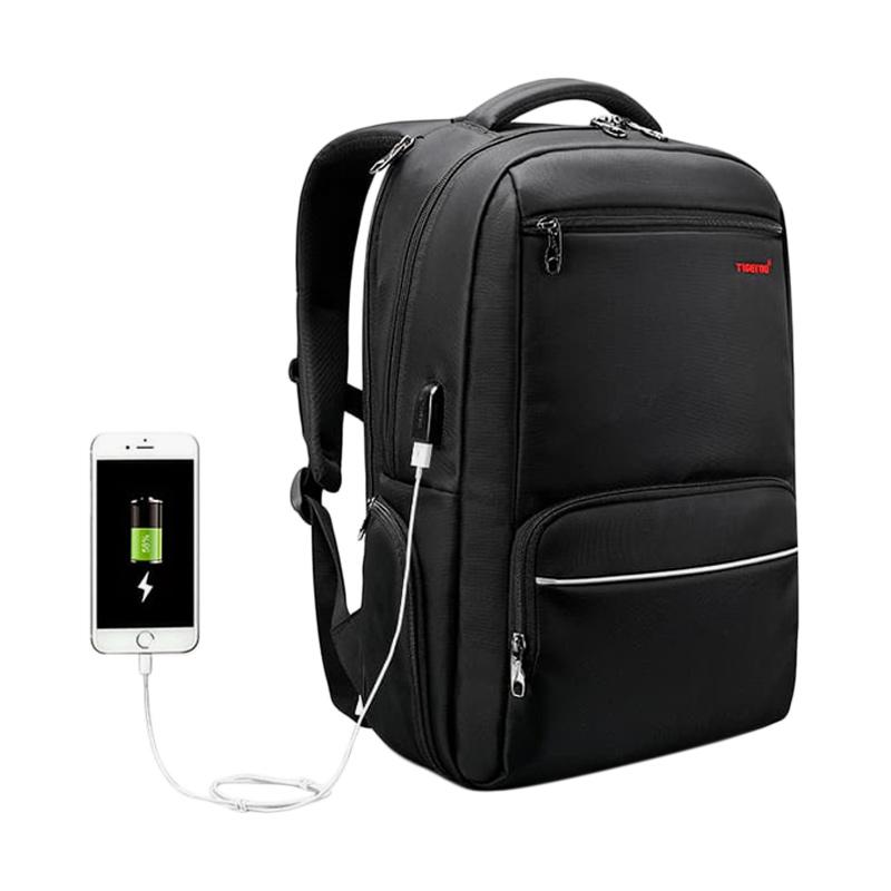 Tigernu Tas Bahu Utusan Untuk Telepon & Dompet 5135 Abu Abu Hitam .