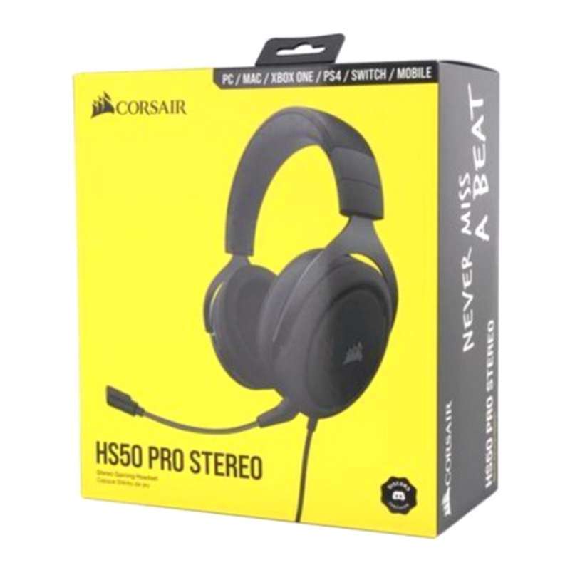 Jual Jual Corsair Hs50 Pro Stereo Gaming Headset Headphone
