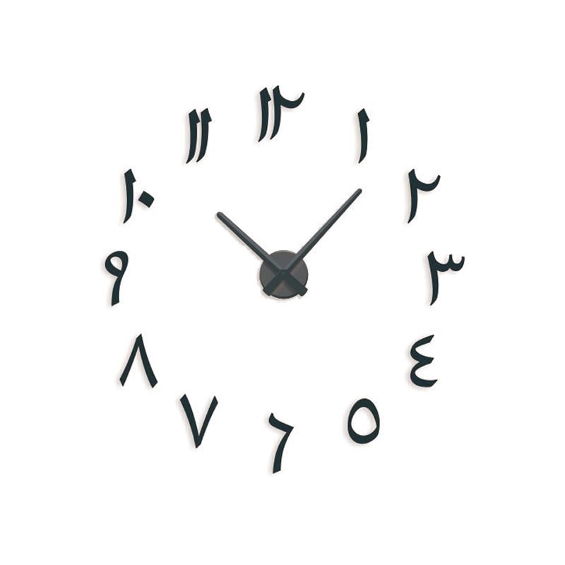 Jual The Everest Project Giant Wall Clock Model Arab Number Jam