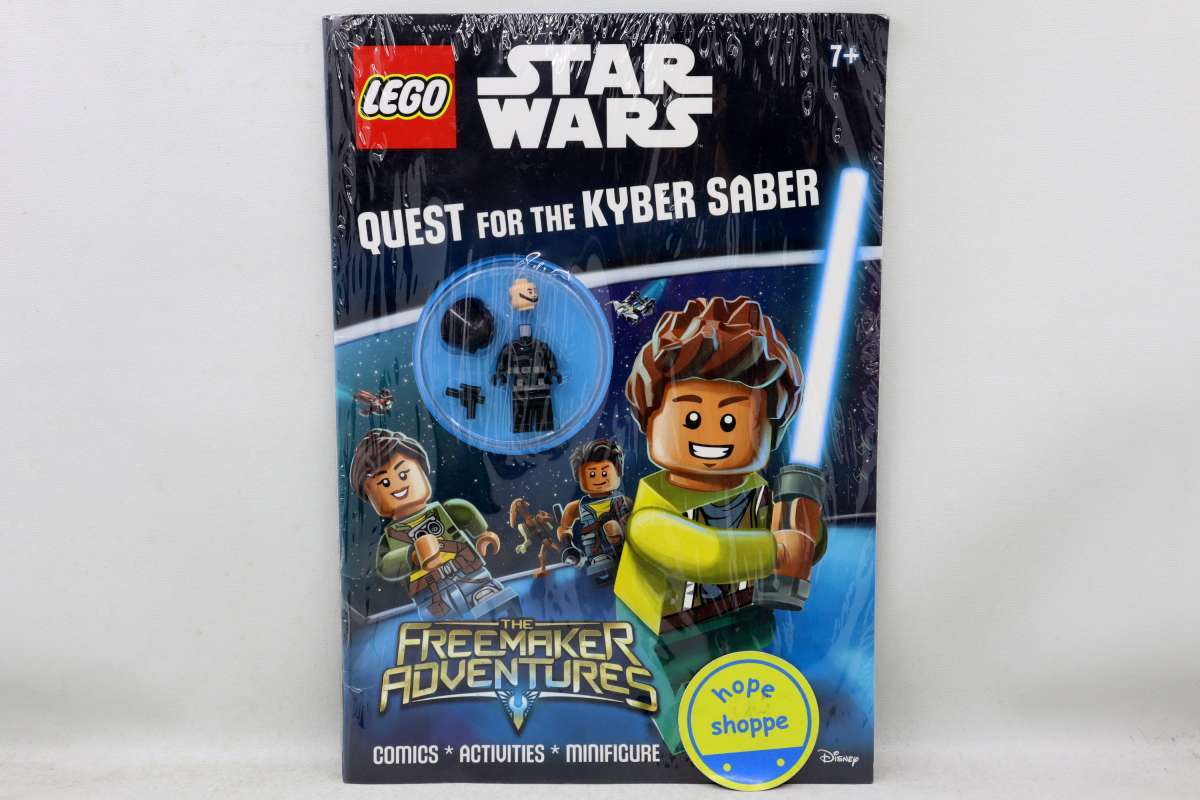 Jual LEGO Star Wars Quest for the Kyber Saber Free Minifigure Buku