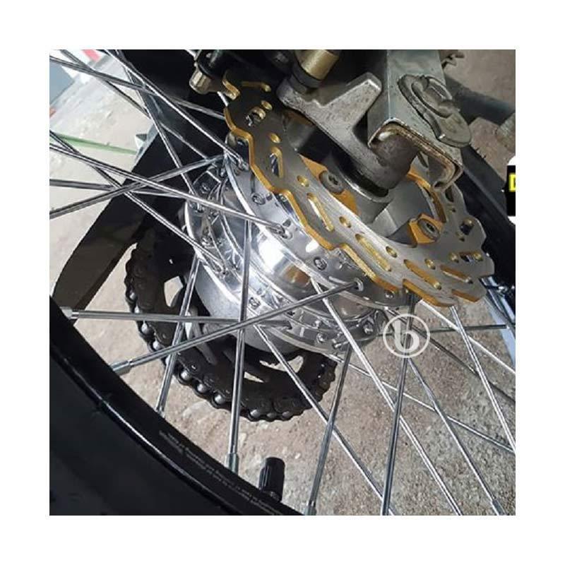Jual Tdr Spokes With Nipples Set Jari Jari Motor For Satria Fu 150 Chrome 9x172 159 36 Hole Depan Belakang Online Januari 2021 Blibli