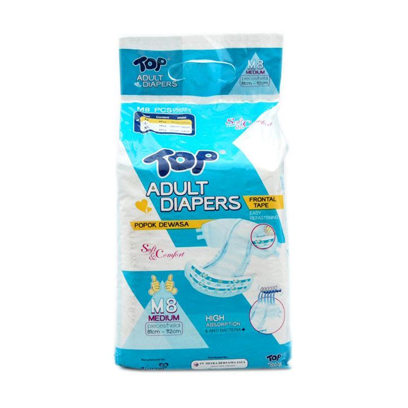 Jual Surabaya Top Adult Diapers Size M 8 Pads Online November 2020 Blibli