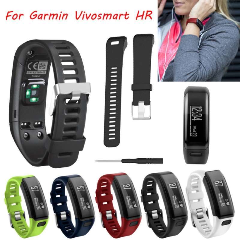 Jual Strap band Garmin Vivosmart HR tali jam sport watch di