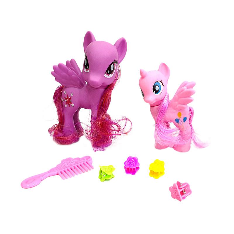 Jual Hmc Kuda Pony Aksesoris My Horse Family Action Figure Ungu 2 Pcs Online Juli 2020 Blibli Com