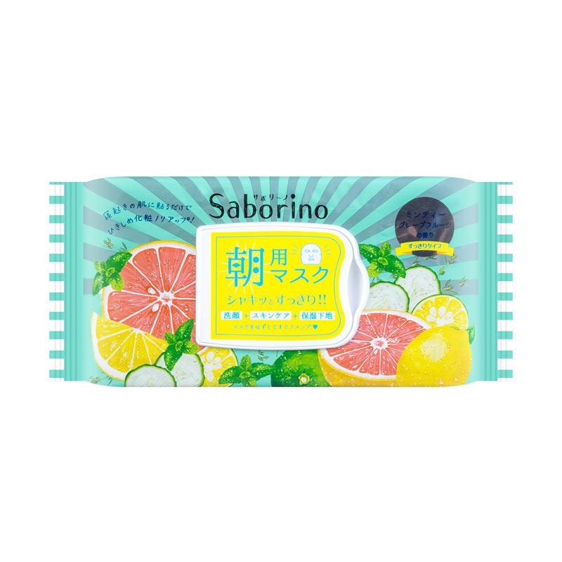 Download Jual Saborino 854908086 Morning Lightening Refreshing Mint Grapefruit Face Mask 32 Sheets Online Oktober 2020 Blibli Com PSD Mockup Templates