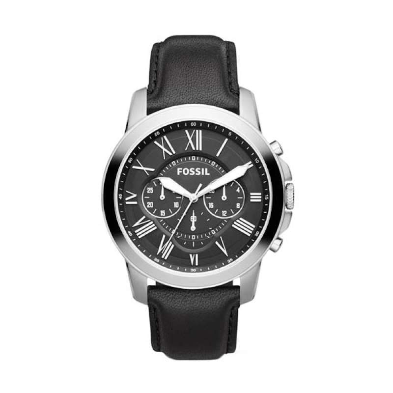 Jual FOSSIL Grant Chronograph Leather FS4812 Jam Tangan Pria