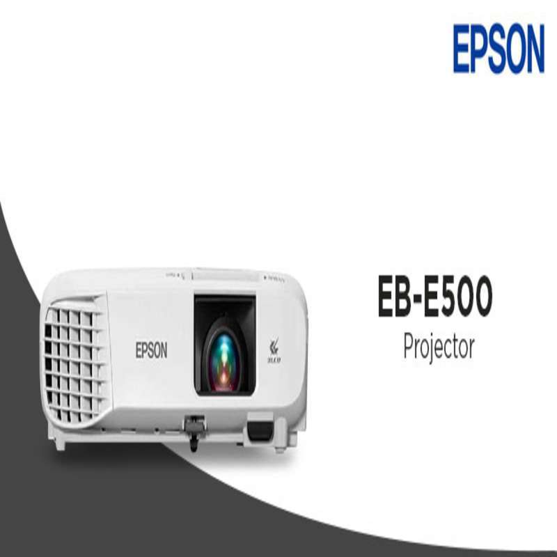 Jual PROJECTOR EPSON EB-E500 - Putih di 