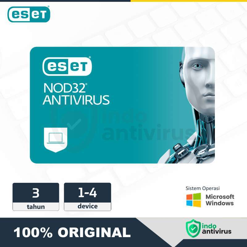 Jual ESET NOD32 Antivirus 3 Tahun Original Anti Virus - 3 ...