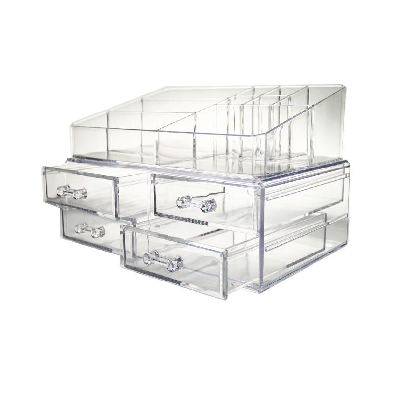 Jual Zhafira Pretty Acrylic Makeup Organizer Terbaru Harga Promo September 2019 Blibli Com