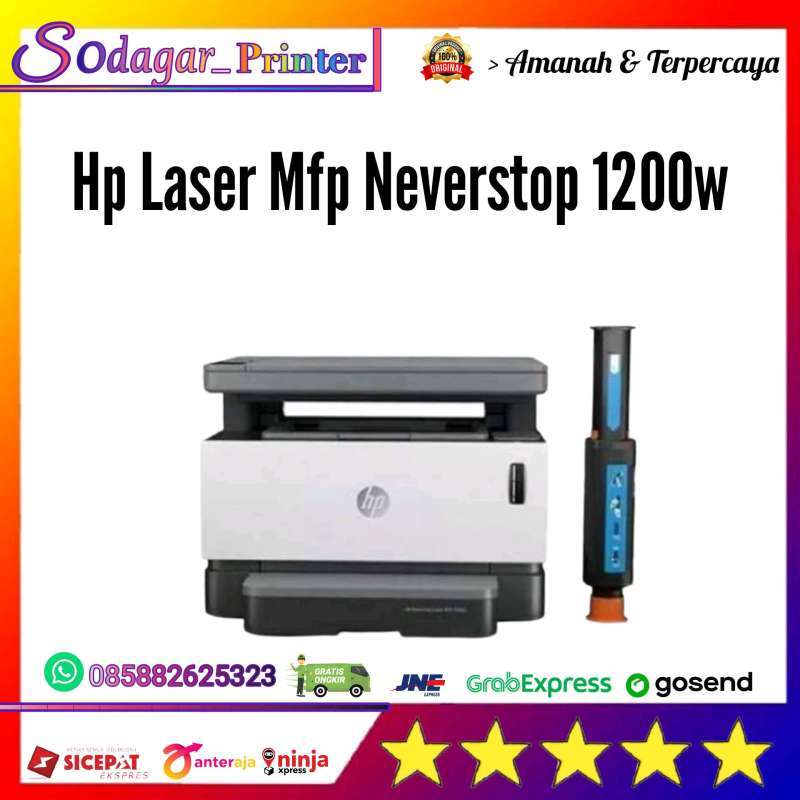 Promo PRINTER HP Neverstop Laser MFP 1200w [ HP 1200W ] PRINTER LASER -  WHITE di Seller Printer_Id Jakarta - Kota Jakarta Pusat, DKI Jakarta |  Blibli