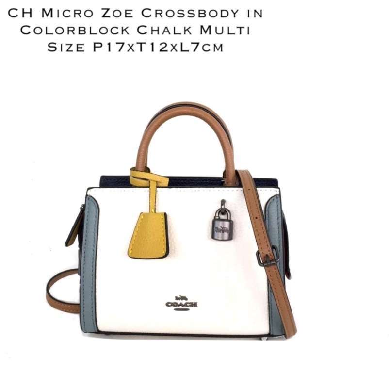 coach zoe colorblock