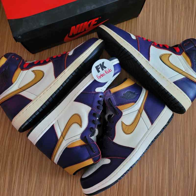 Air Jordan Retro High OG Defiant LA to Chicago || university blue dark  mocha fragment union blue black toe