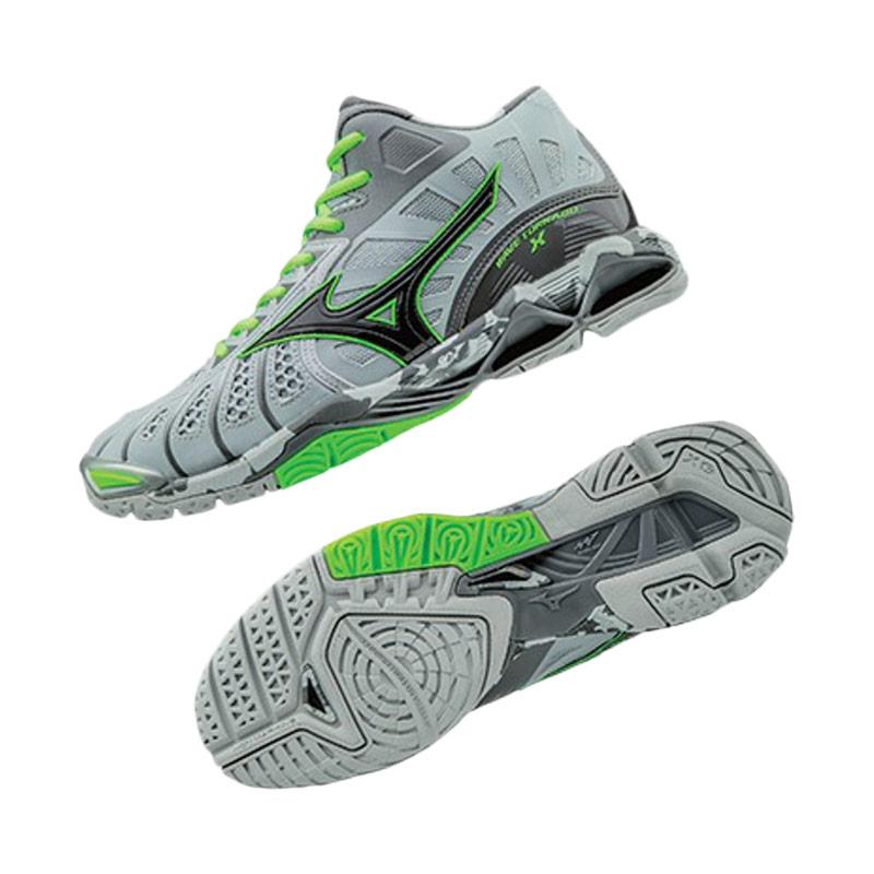 mizuno wave nexus 7 green