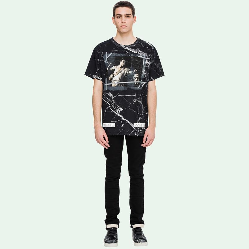 Jual Off White Marble Tee T Shirt Pria di Seller SNS Lifestyle