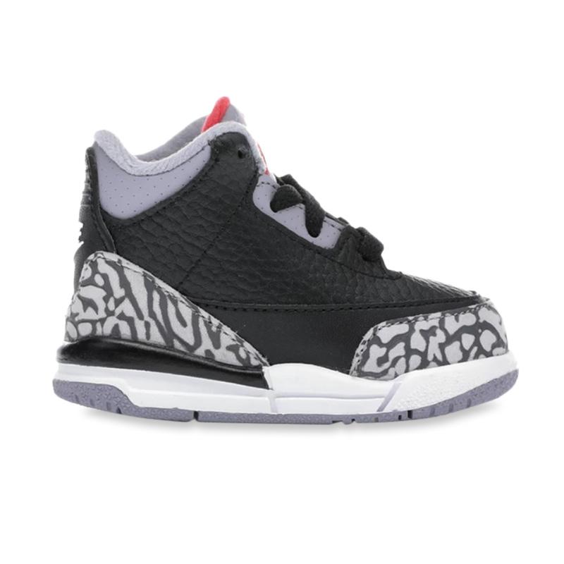 jordan 3 black cement toddler