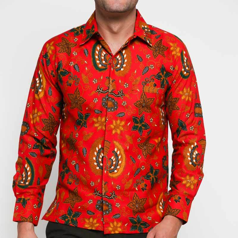 Jual Adiwangsa Model Slim Fit Modern Kemeja Batik Pria 315 Online April 2021 Blibli