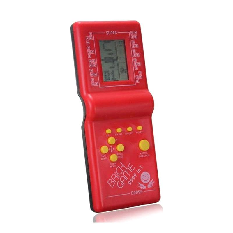 kiozorenz 9999 in 1 gamebot tetris brick game merah