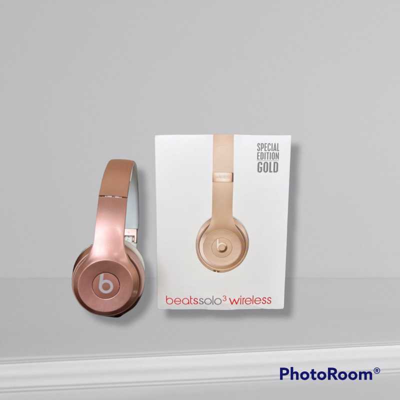 Jual [GOLD] HEADPHONE BEATS SOLO 3 
