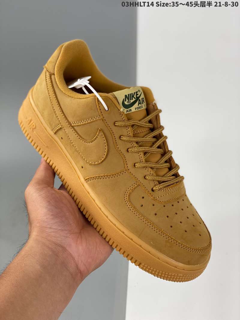 air force 1 with brown