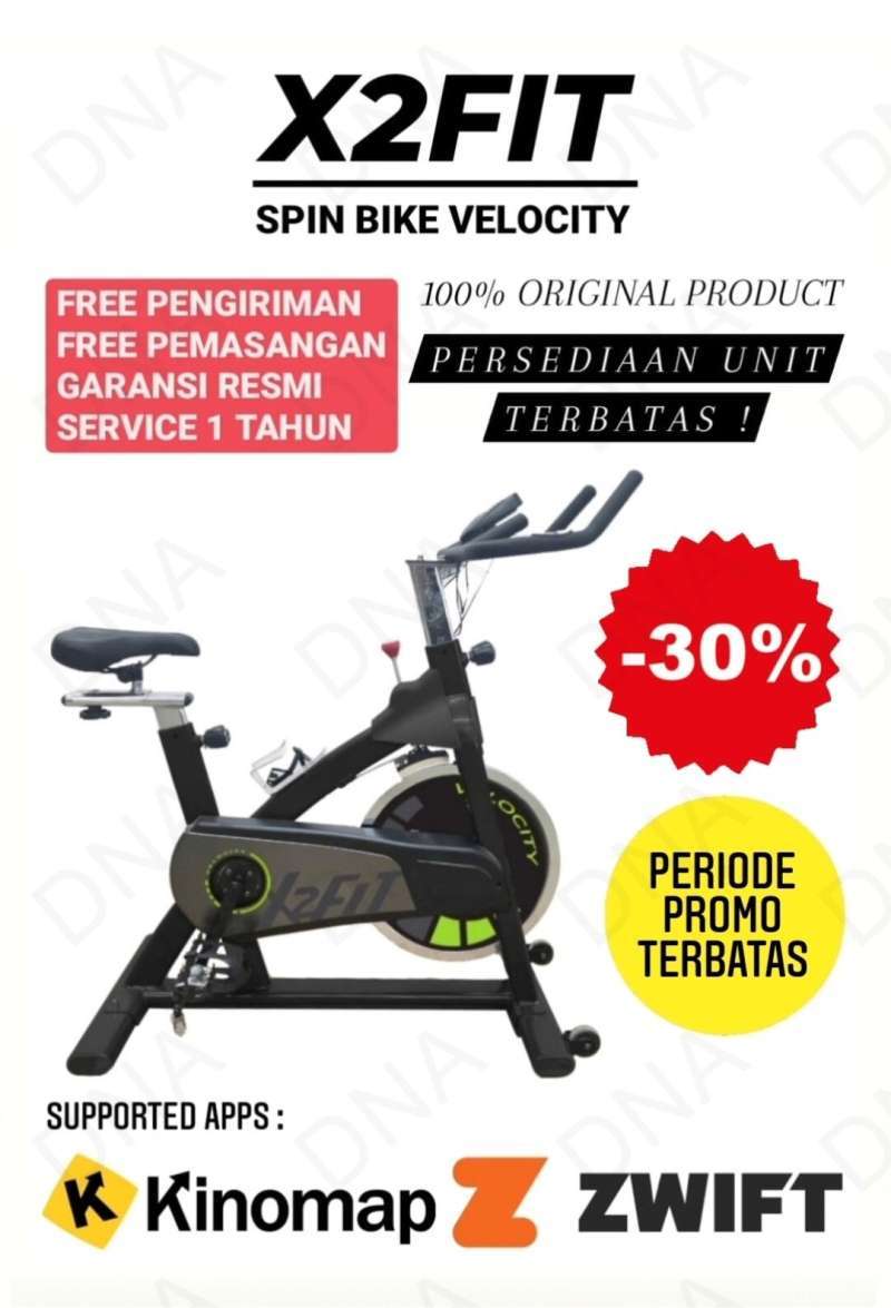 Promo Sepeda Statis X2fit Spin Bike Velocity Original Diskon 30 Di Seller Dna Sport And Music Pejagalan 2 Kota Jakarta Utara Blibli