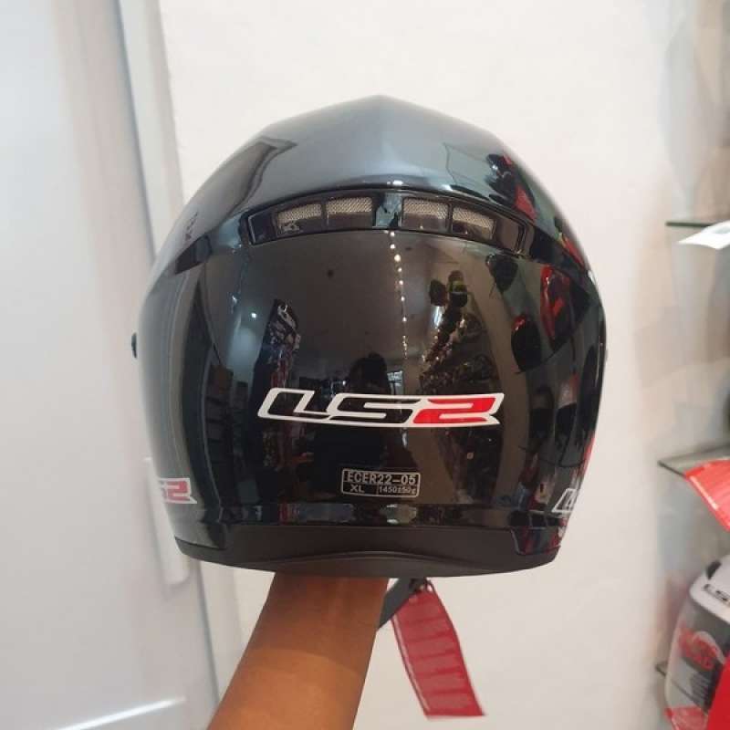 Jual Helm Ls2 Of569.1 Scape Solid Black 