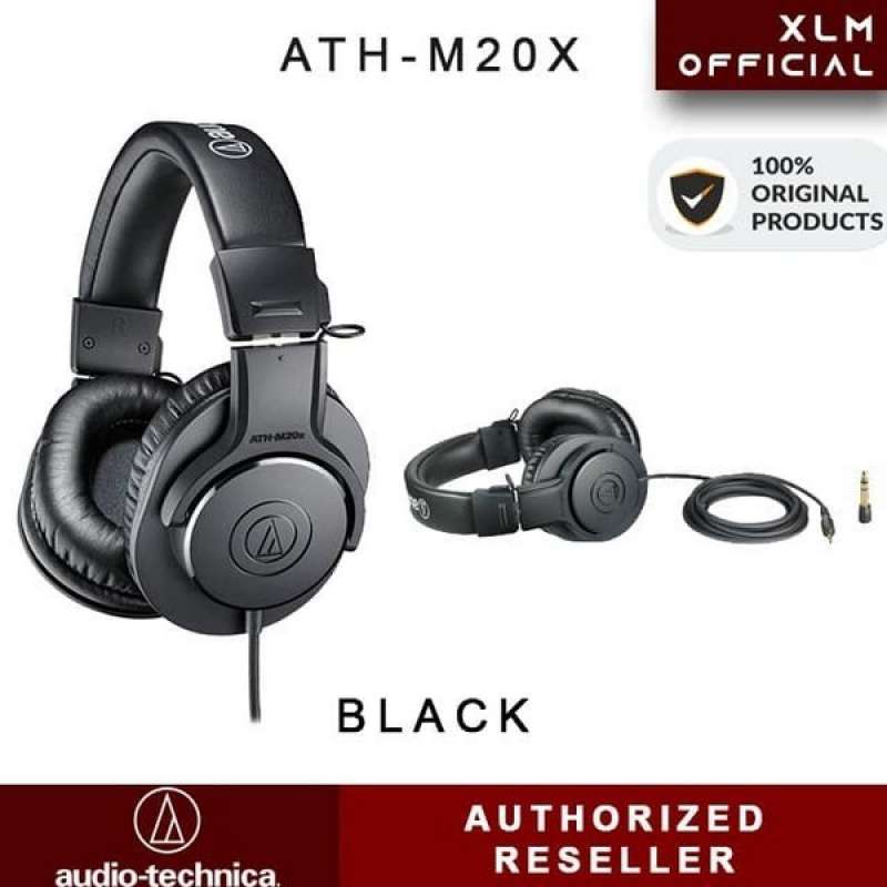 Promo Audio Technica Ath-M20X / M20X Professional Monitoring Headphones di  Seller Master Shop - Kota Jakarta Barat, DKI Jakarta | Blibli