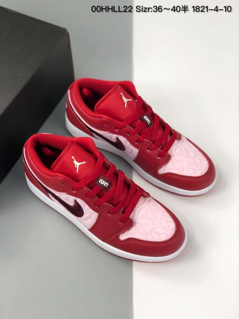 JORDAN 1 low Se white red infrared 