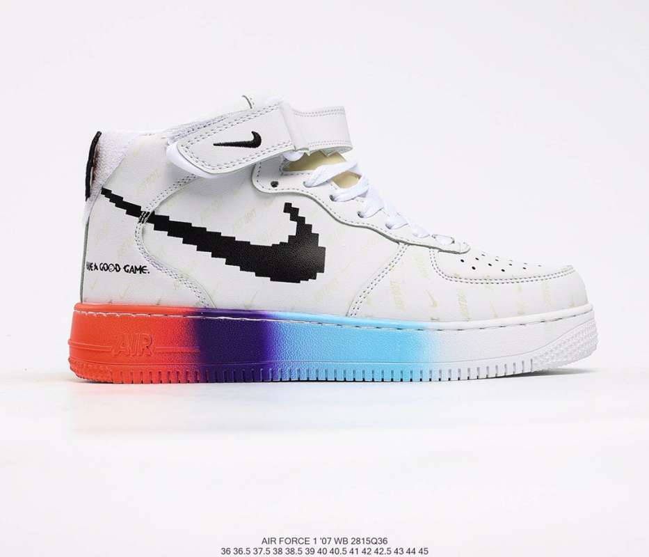 Jual Men's women's shoes NIKE AIR Force 1 mid have a good game video game  pixel NIKE AIR Force medium top retro classic versatile casual sports - 39  di Seller Luo Chengzhi - China | Blibli