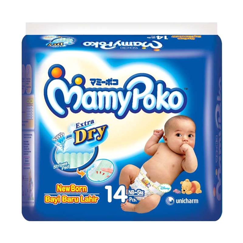 harga diapers mamy poko newborn