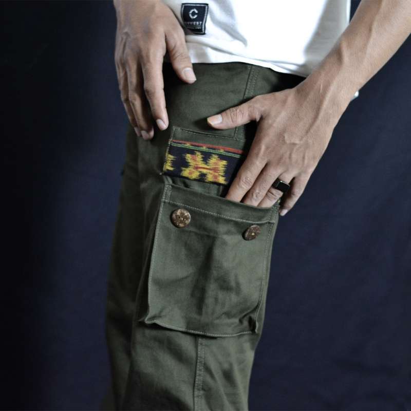 Jual Cargo Pant weaving fabric from NTT 