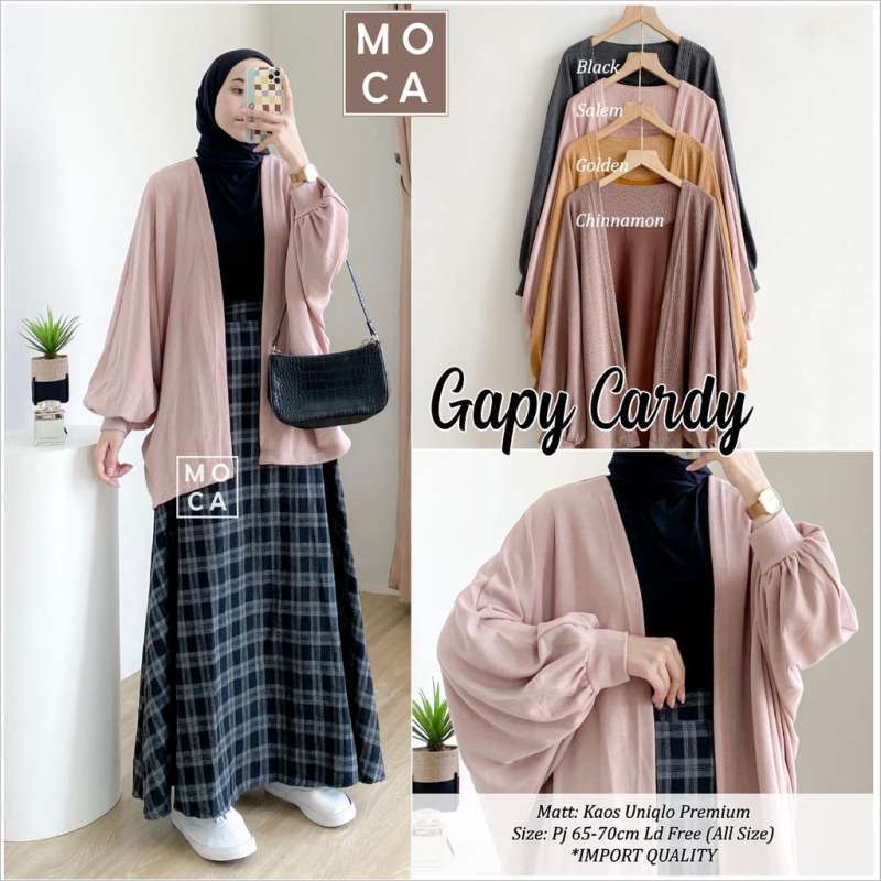 Jual GAPY BAJU ATASAN WANITA LONG OUTER 
